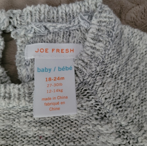 3 for $15 - Joe Fresh girls sweater - Picture 3 of 3